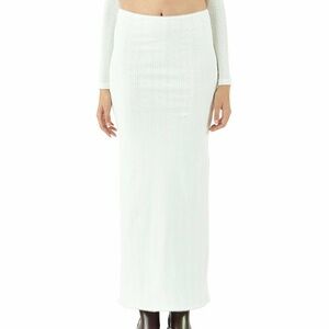 My Mum Made It white pointelle skirt